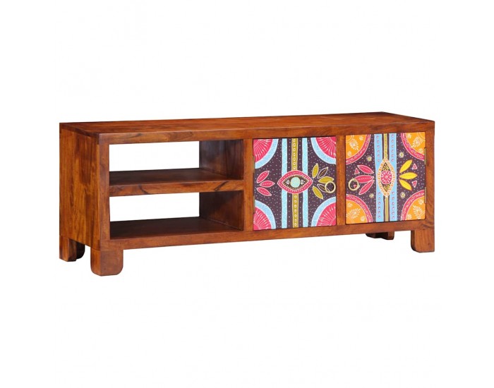 Sonata H ТВ шкаф Multicolour 110x30x40 масивна дървесина акация