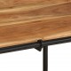 Sonata H ТВ шкаф, 100x42x40 см, масивно акациево дърво