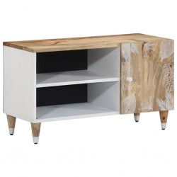 Sonata H ТВ шкаф, 80x31,5x46 см, мангово дърво масив - Comode TV