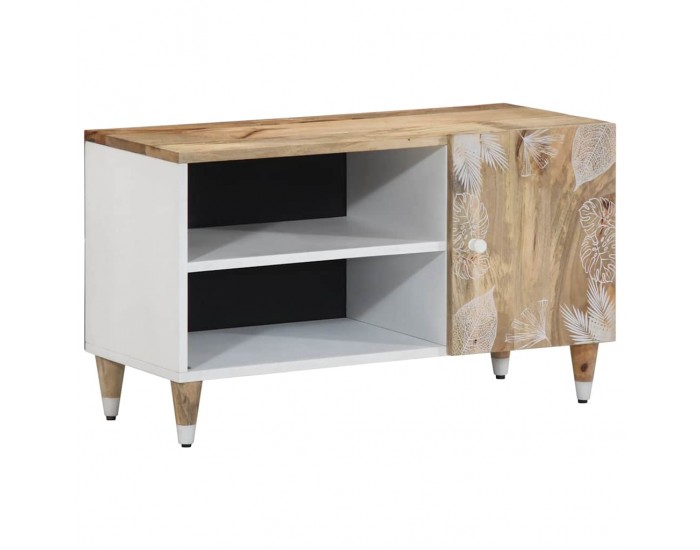 Sonata H ТВ шкаф, 80x31,5x46 см, мангово дърво масив