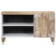 Sonata H ТВ шкаф, 80x31,5x46 см, мангово дърво масив