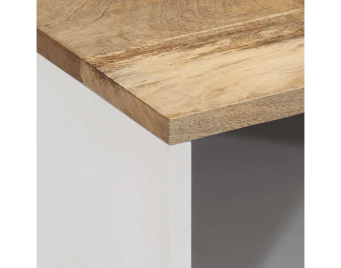 Sonata H ТВ шкаф, 80x31,5x46 см, мангово дърво масив