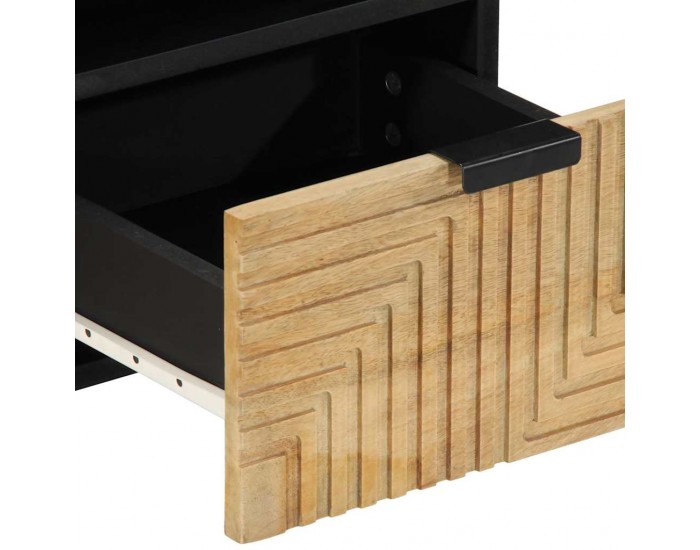 Sonata H TV шкаф кафяв 70x33x46 cm масивна дървесина манго