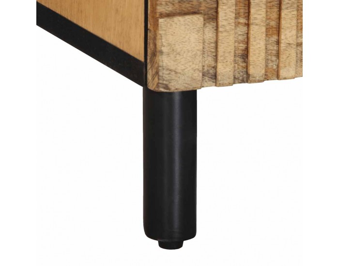 Sonata H TV шкаф кафяв 70x33x46 cm масивна дървесина манго