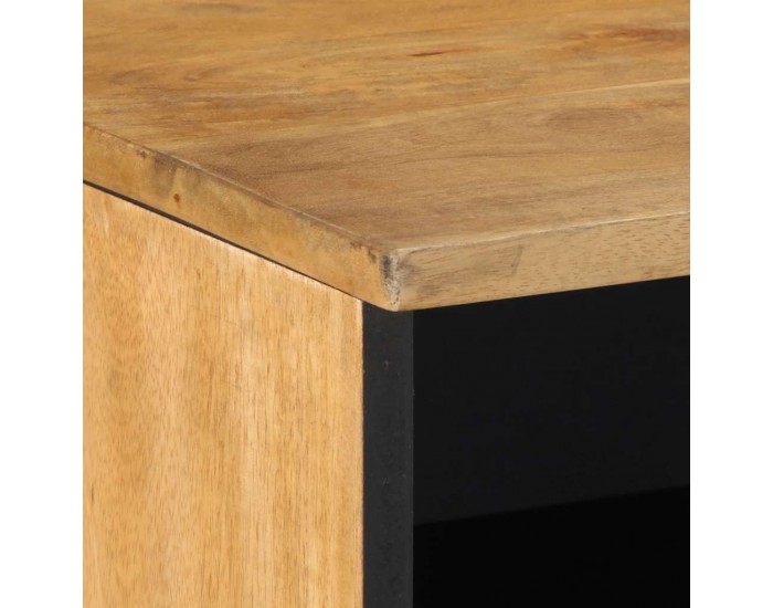 Sonata H TV шкаф кафяв 80x33x46 cm масивна дървесина манго