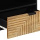 Sonata H TV шкаф кафяв 80x33x46 cm масивна дървесина манго