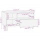 Sonata H TV шкаф кафяв 80x33x46 cm масивна дървесина манго