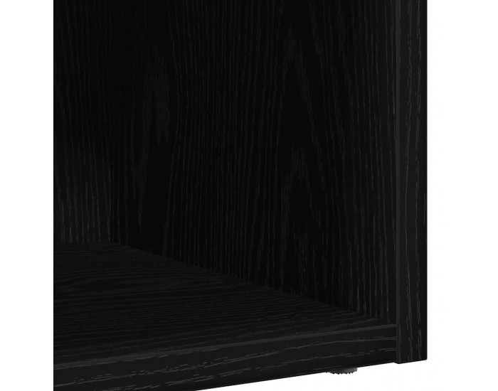 Sonata H LP Кутия за съхранение Черен дъб 71x34x36cm Инженерна дървесина