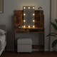 Sonata H Тоалетка с LED осветление Старо дърво 96x40x142 cm