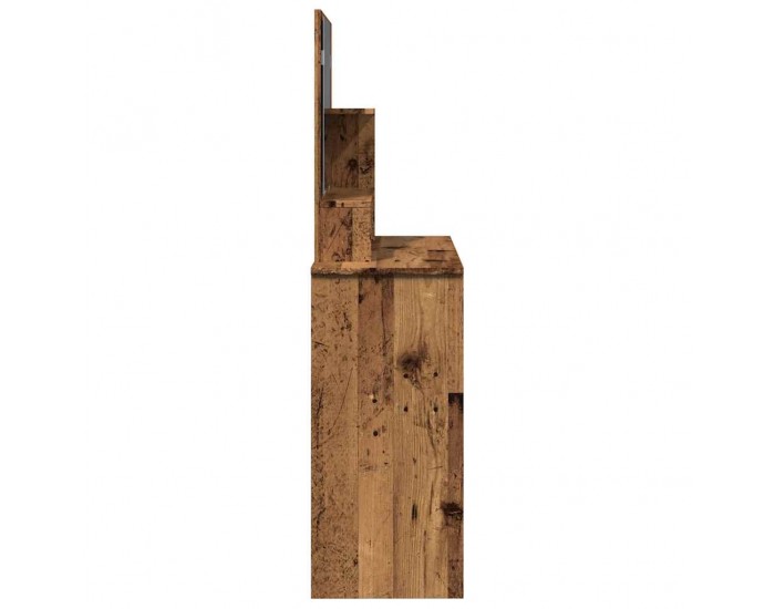 Sonata H Тоалетка с огледало от старо дърво 86,5x35x136 cm