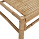 Sonata H Градинска кафе маса 100x55x33 см бамбук