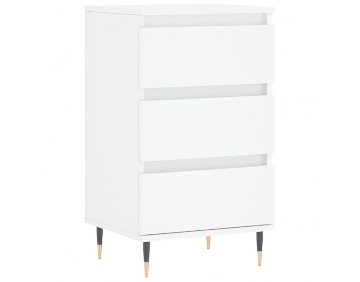 Sonata H Бюфет бял 40x35x70 см инженерно дърво