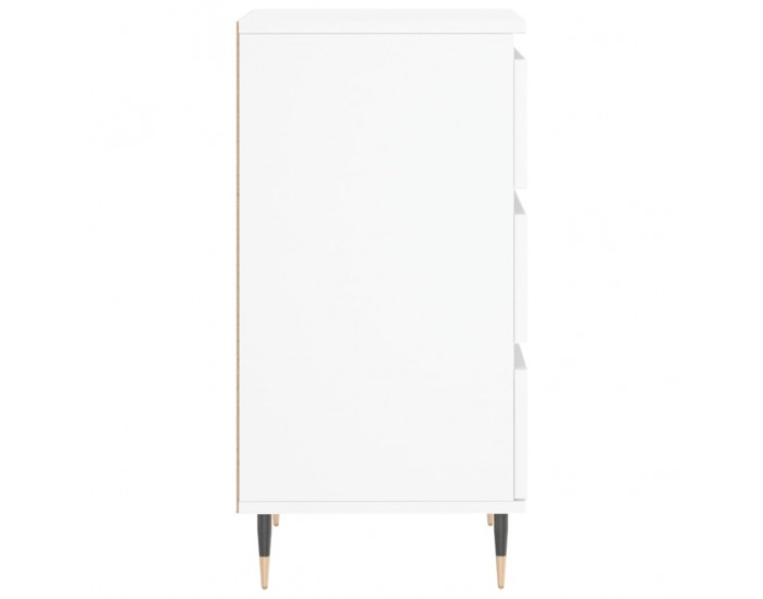 Sonata H Бюфет бял 40x35x70 см инженерно дърво