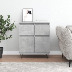 Sonata Servantă, gri beton, 60x35x70 cm, lemn prelucrat