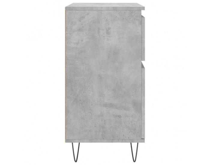Sonata Servantă, gri beton, 60x35x70 cm, lemn prelucrat