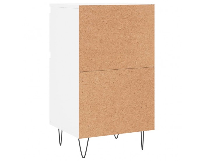 Sonata H Бюфет бял 40x35x70 см инженерно дърво