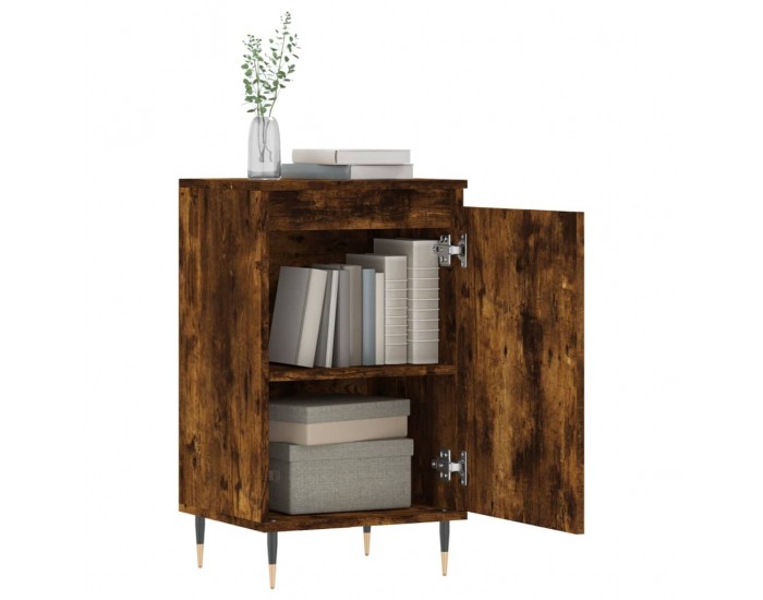 Sonata H Бюфет опушен дъб 40x35x70 см инженерно дърво
