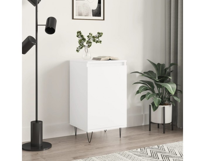 Sonata H Бюфет бял 40x35x70 см инженерно дърво
