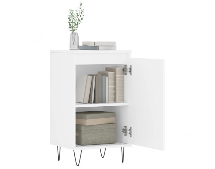 Sonata H Бюфет бял 40x35x70 см инженерно дърво