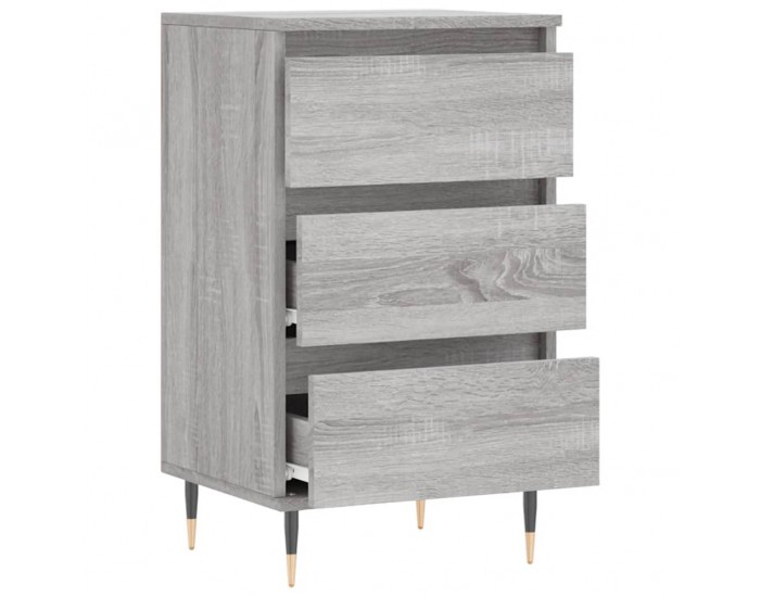 Sonata H Бюфет сив сонома 40x35x70 см инженерно дърво