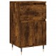 Sonata H Бюфети 2 бр опушен дъб 40x35x70 см инженерно дърво