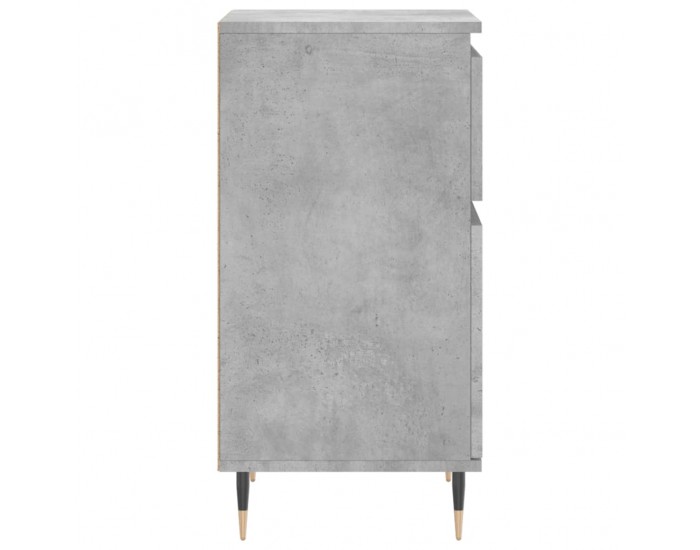 Sonata H Бюфети 2 бр бетонно сив 40x35x70 см инженерно дърво