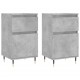 Sonata H Бюфети 2 бр бетонно сив 40x35x70 см инженерно дърво