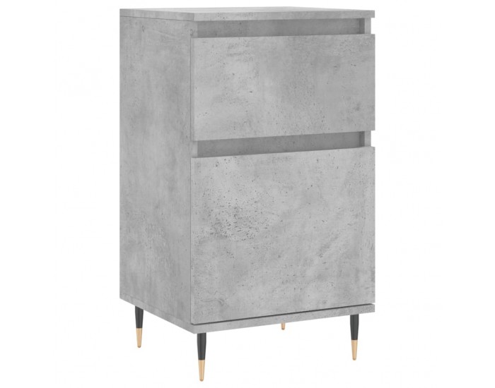 Sonata H Бюфети 2 бр бетонно сив 40x35x70 см инженерно дърво