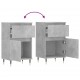 Sonata H Бюфети 2 бр бетонно сив 40x35x70 см инженерно дърво