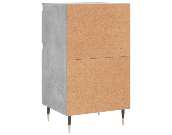 Sonata H Бюфети 2 бр бетонно сив 40x35x70 см инженерно дърво