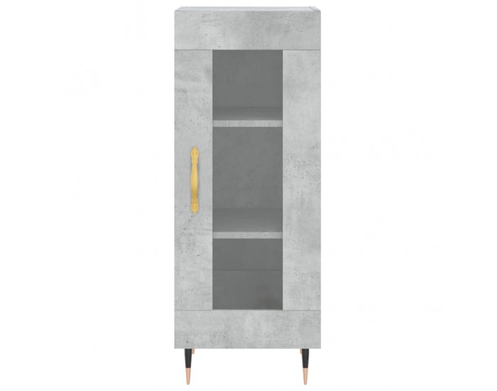 Sonata Servantă, gri beton, 34,5x34x90 cm, lemn compozit