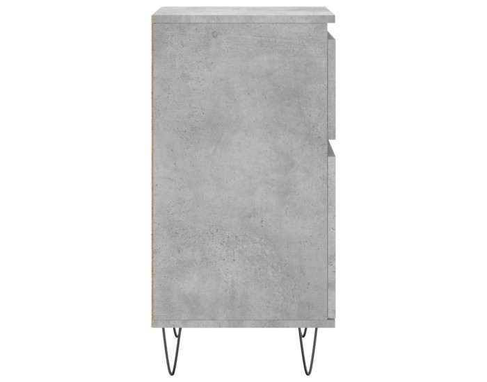 Sonata H Бюфети 2 бр бетонно сив 40x35x70 см инженерно дърво