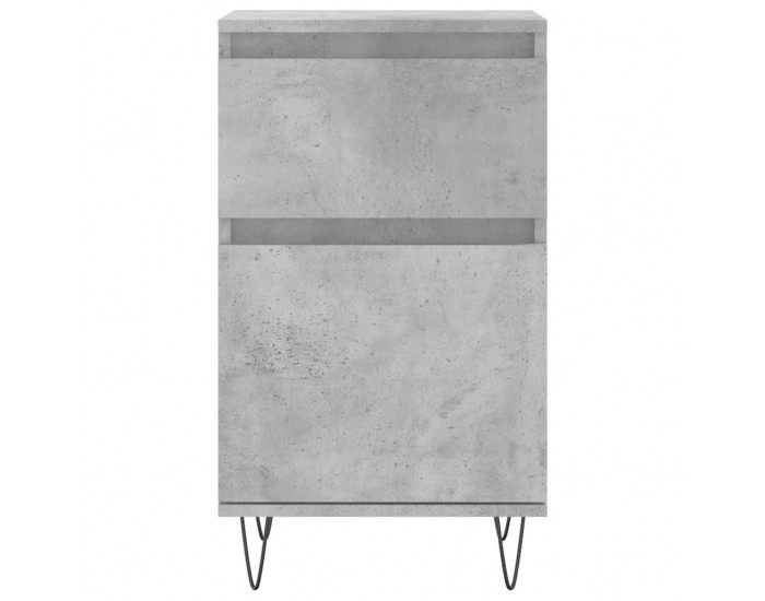 Sonata H Бюфети 2 бр бетонно сив 40x35x70 см инженерно дърво