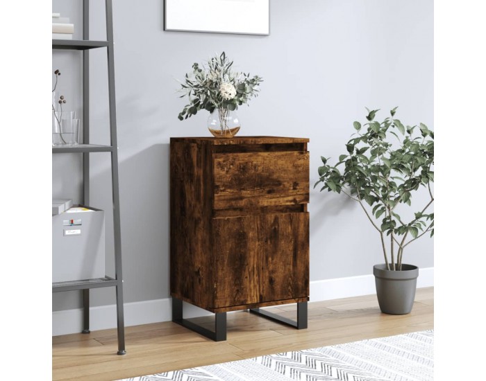 Sonata H Бюфет опушен дъб 40x35x70 см инженерно дърво