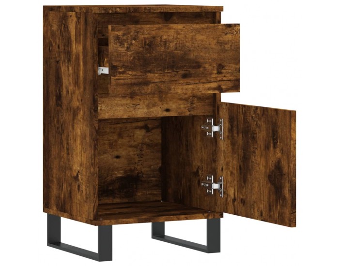 Sonata H Бюфет опушен дъб 40x35x70 см инженерно дърво