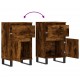 Sonata H Бюфет опушен дъб 40x35x70 см инженерно дърво
