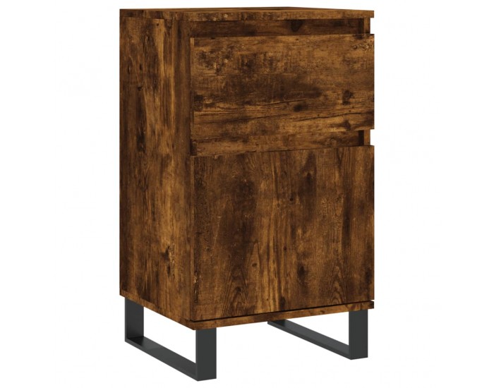 Sonata H Бюфет опушен дъб 40x35x70 см инженерно дърво