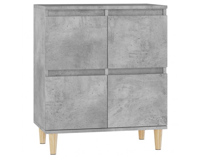 Sonata Servantă, gri beton, 60x35x70 cm, lemn prelucrat