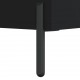 Sonata H Сайдборд, черен, 69,5x34x90 см, инженерно дърво