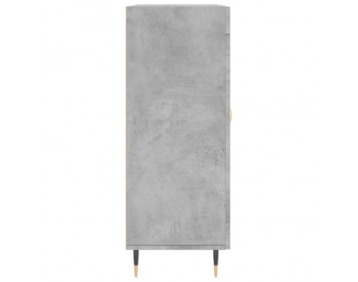 Sonata Servantă, gri beton, 69,5x34x90 cm, lemn compozit