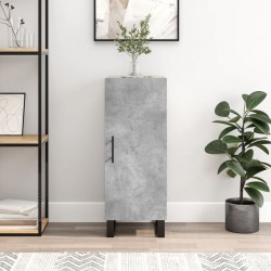 Sonata Servantă, gri beton, 34,5x34x90 cm, lemn compozit
