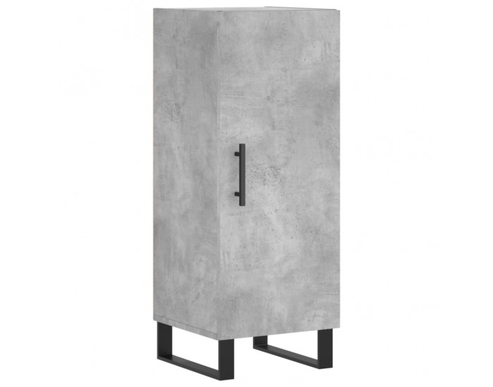 Sonata Servantă, gri beton, 34,5x34x90 cm, lemn compozit