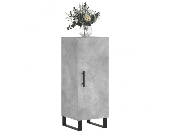 Sonata Servantă, gri beton, 34,5x34x90 cm, lemn compozit