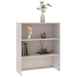 Sonata H Надстройка за шкаф HAMAR, бяла, 85x35x100 см, бор масив - Corpuri, vitrine, biblioteci modulare