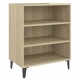 Sonata H Бюфет дъб сонома 57x35x70 см инженерно дърво