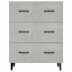 Sonata Dulap, gri beton, 69,5x34x90 cm, lemn compozit