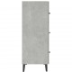 Sonata Dulap, gri beton, 69,5x34x90 cm, lemn compozit