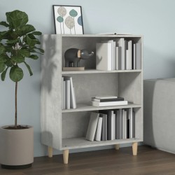 Sonata H Сайдборд, бетонно сив, 69,5x32,5x90 см, инженерно дърво - Corpuri, vitrine, biblioteci modulare