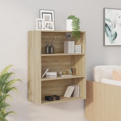 Sonata H Окачен стенен шкаф, дъб сонома, 69,5x32,5x90 см - Corpuri, vitrine, biblioteci modulare