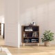 Sonata H Бюфет кафяв дъб 57x35x70 см инженерно дърво